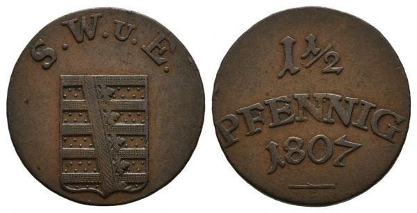 1 1/2 Pfennig (1807)