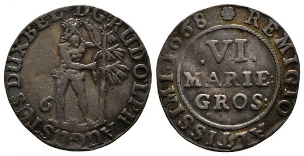 6 Mariengroschen (1668)