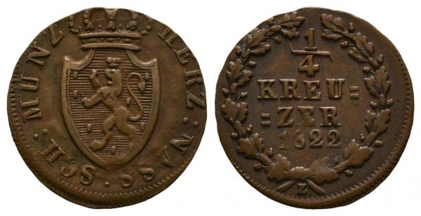 1/4 Kreuzer (1822)