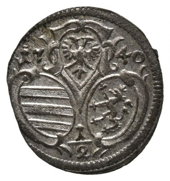 Einseitiger 1/2 Kreuzer (1740)