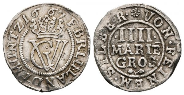 4 Mariengroschen (1667)
