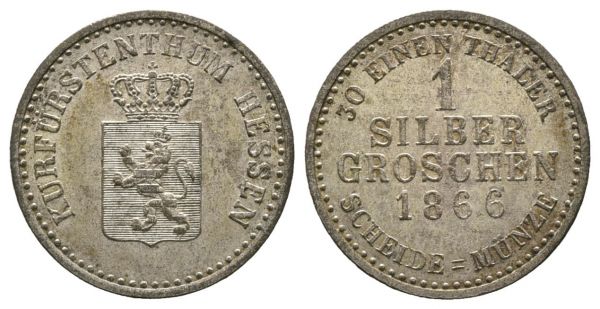 Silbergroschen (1866)