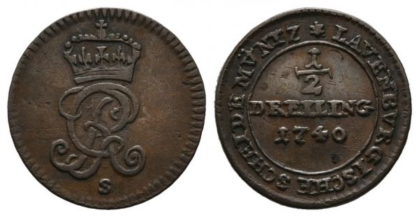1/2 Dreiling (1740)