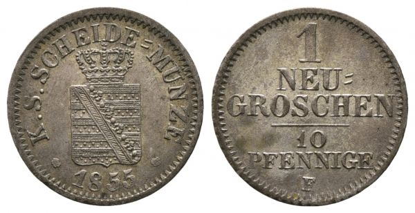 Neugroschen (1855)