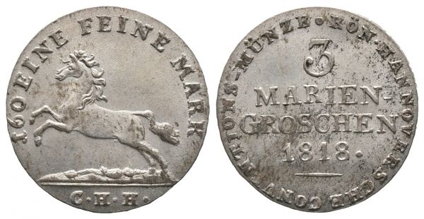 3 Mariengroschen (1818)