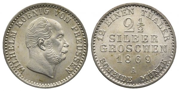2 1/2 Silbergroschen (1869)