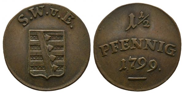 1 1/2 Pfennig (1799)