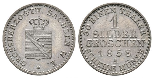 Silbergroschen (1858)
