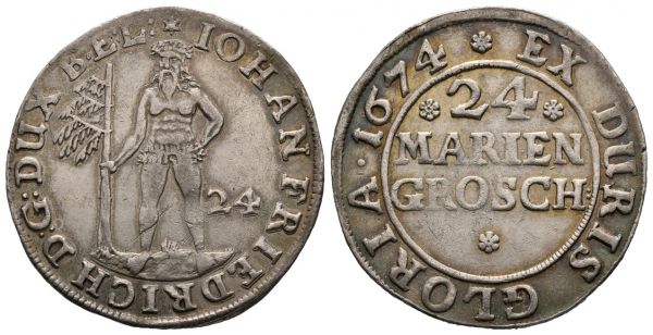 24 Mariengroschen (1674)