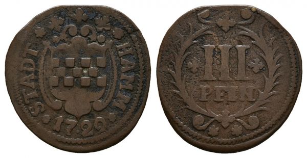 3 Pfennig (1729)
