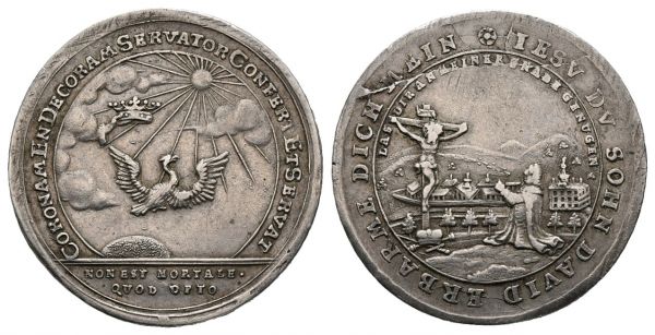 Silberabschlag vom Doppeldukaten (1745)