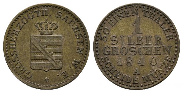Silbergroschen (1840)