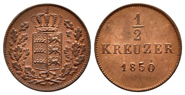 1/2 Kreuzer (1850)