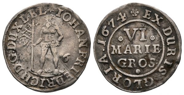 6 Mariengroschen (1674)