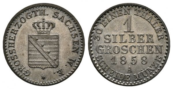 Silbergroschen (1858)