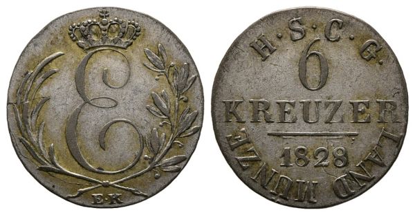 6 Kreuzer (1828)