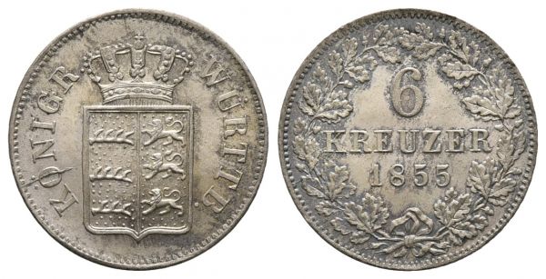 6 Kreuzer (1855)