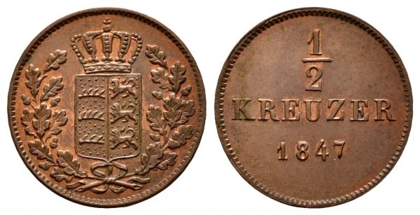 1/2 Kreuzer (1847)