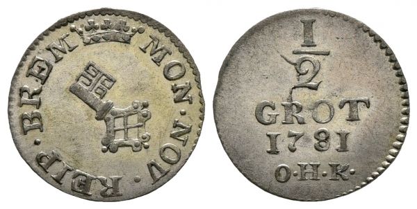 1/2 Grote (1781)