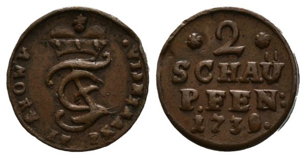 2 Schaupfennig (1738)