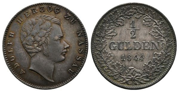 1/2 Gulden (1844)