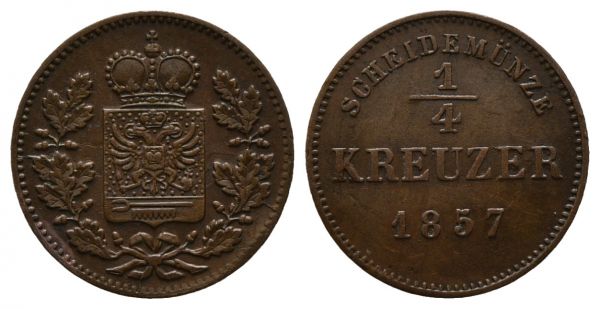 1/4 Kreuzer (1857)