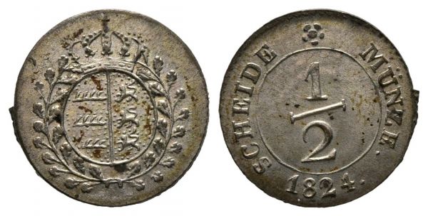 1/2 Kreuzer (1824)