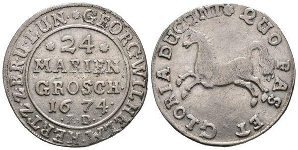 24 Mariengroschen (1674)