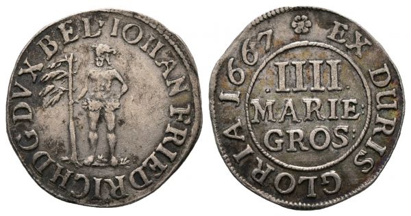 4 Mariengroschen (1667)