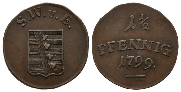 1 1/2 Pfennig (1799)