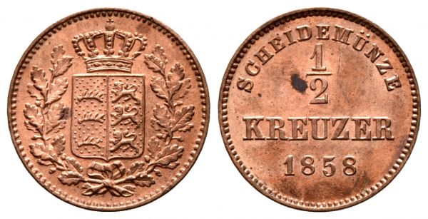 1/2 Kreuzer (1858)