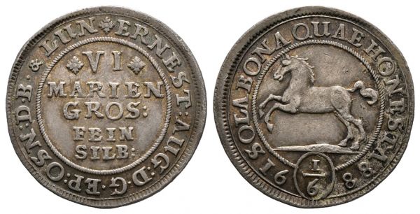 6 Mariengroschen (1688)