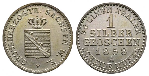 Silbergroschen (1858)
