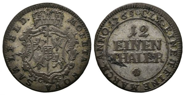 1/12 Taler (1765)
