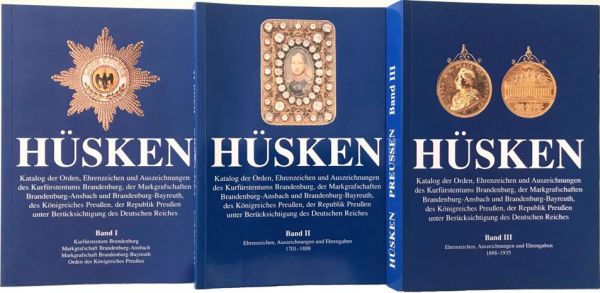 Kataloge zu Orden, Ehrenzeichen, Auszeichnungen - Brandenburg-Preußen usw.