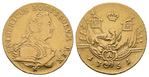 1/2 Friedrichs d'or (1751)