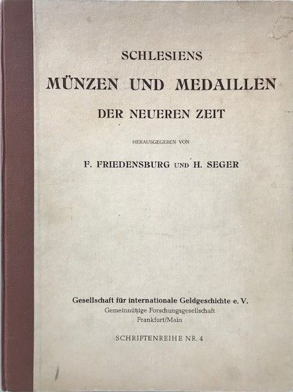 Schlesiens Münzen und Medaillen der neueren Zeit