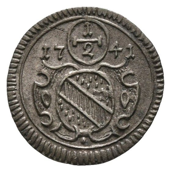 Einseitiger 1/2 Kreuzer (1741)