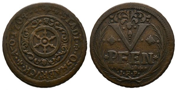5 Pfennig (1704)