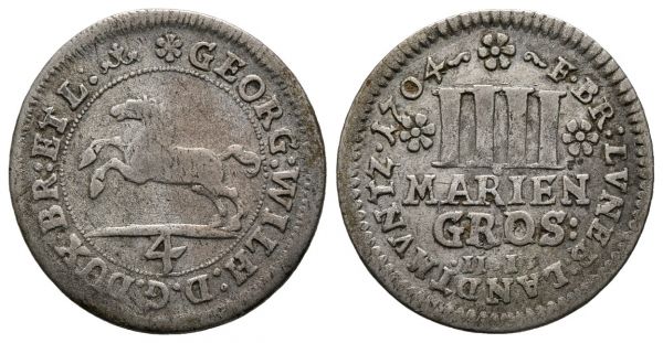4 Mariengroschen (1704)