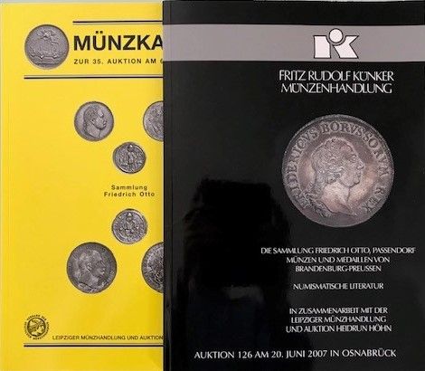 Auktion 35 / Höhn und Auktion 126 / Künker - Sammlung Friedrich Otto
