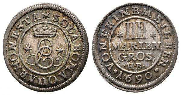 4 Mariengroschen (1690)