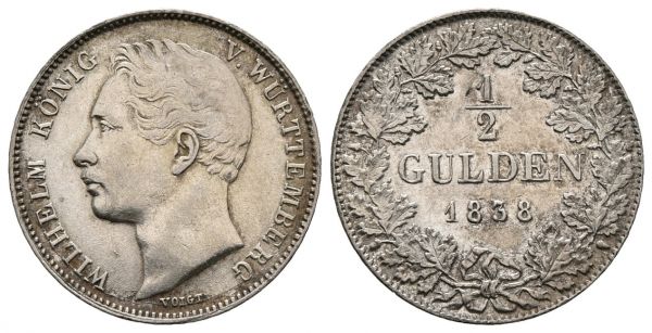1/2 Gulden (1838)