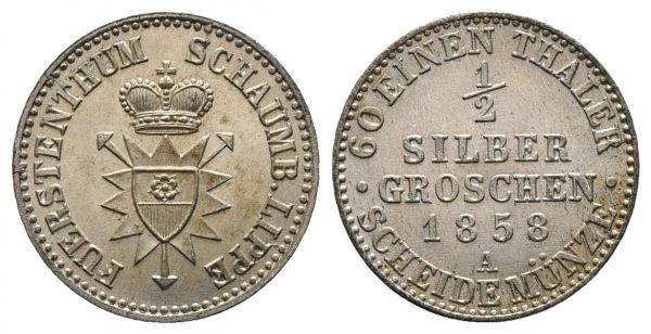 1/2 Silbergroschen (1858)