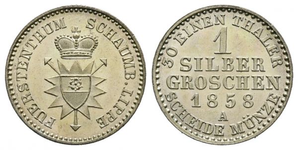 Silbergroschen (1858)